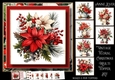 Vintage Floral Christmas Multi Topper Kit