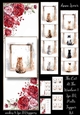 The Cat At The Window 1 Lge DL Multi Topper Kit (inc 8 cats)