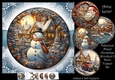 Fabulous Mixed Christmas Woodcut 2 Multi Topper Kit