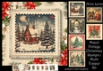 Mixed Vintage Christmas Stamps 1 Multi Topper Kit