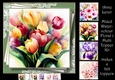 Mixed Watercolour Floral 1 Multi Topper Kit