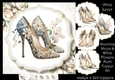 Stunning Shoes & White Flowers Multi Topper Kit