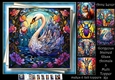 Gorgeous Stained Glass Animals 3 Multi Topper Kit