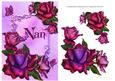 Nan - with Beautiful Roses + Decoupage