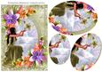 Lady Butterfly - Green - Oval Pyramid