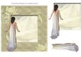 White Rose Lady - Blank, Any Occasion