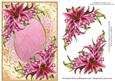 Gorgeous Pink Lilies & Gilded Frame