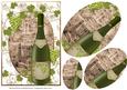 Wine, Vines & Sepia Cottage - Pyramid Topper