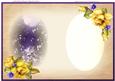 Gorgeous Yellow Roses Golden Scene - Insert
