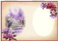Beautiful Belle Roses Golden Scene - Insert