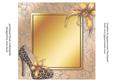 Insert for Animal Print Shoe & Orchid Lacey Square