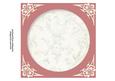 Scarlet Wild Roses Quick Topper Insert