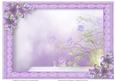 Deep Purple Lilies Water Jug - Insert