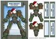 Merry Christmas Puny Human - Green Robot