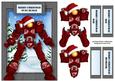 Merry Christmas Puny Human -red Robot