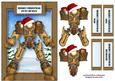 Merry Christmas Puny Human - Yellow Robot
