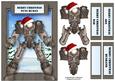 Merry Christmas Puny Human - Gunmetal Robot