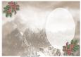 Holly & Berries on Golden Frame - Insert