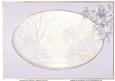 Watercolour Frosty Morning with Lilies & Decoupage Insert