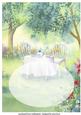 Watercolour Tea in the Garden with Decoupage Insert