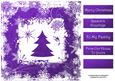 The Christmas Tree in Purple