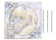 Cottage Kitten with Blue Butterfly Quick Topper Insert