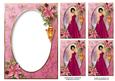 Pink Poinsettia Christmas Beauty Insert
