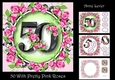 50 With Pretty Pink Roses