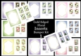Gold Edged Floral Inserts Bumper Kit 1