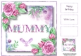 Soft Watercolour Roses - Mummy 8x8