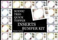 Scenic Trio QUICK TOPPER INSERTS Bumper Kit