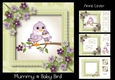 Mummy & Baby Bird - mothers day or birthday