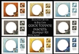 Beautiful Birds & Big Cats QUICK TOPPER INSERTS Bumper Kit