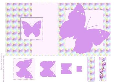 Butterfly Swirl Fold Back Card (1)