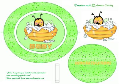 Babee Wobble Spinner Card