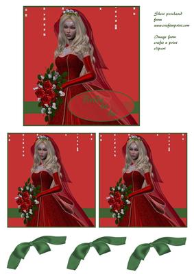 Christmas Wedding Toppers