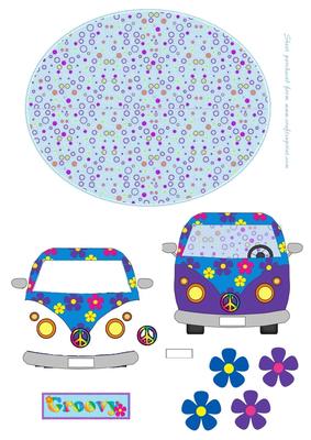 Groovy Vw Wobble Card 1