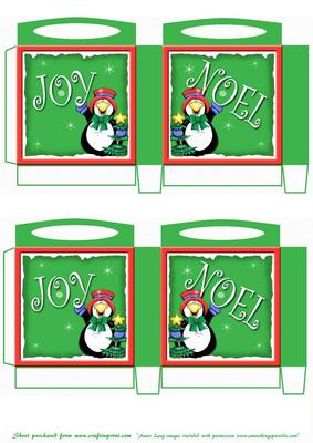 Noel/joy Penguin Balloon Weight Bags