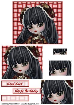 Chinese Girl Portrait Pyramid