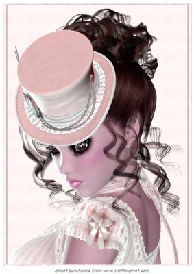 Pink Lady A4 Portrait