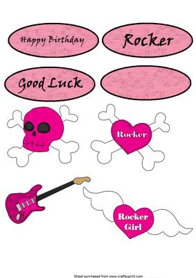 Rock Captions & Embellishments