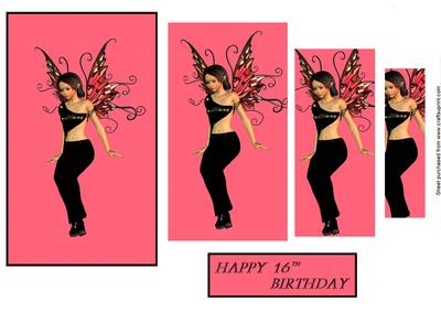 Fairy Pyramid 16th Birthday