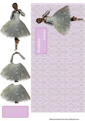 Ballerina Cut and Fold