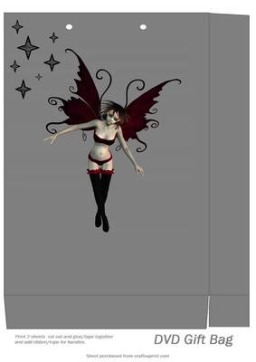 Gothic Fairy Gift Bag
