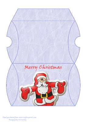 Santa Pillow Box