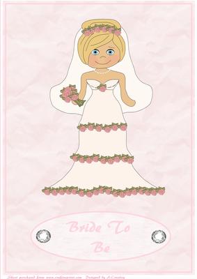 Bride to Be Card Front