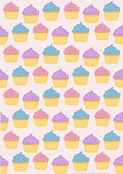 Cup Cake Backing Paper