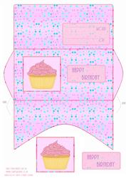 Spotty Cupcake Money Wallet (2)