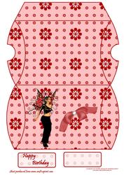 Fairy and Flowers Pillow Box