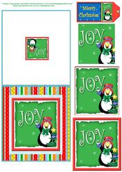 Penguin Christmas Card